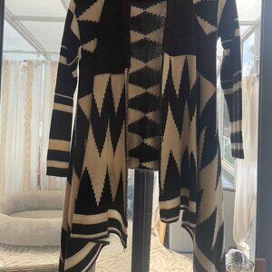 Cardigan sweater/duster.